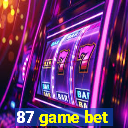 87 game bet